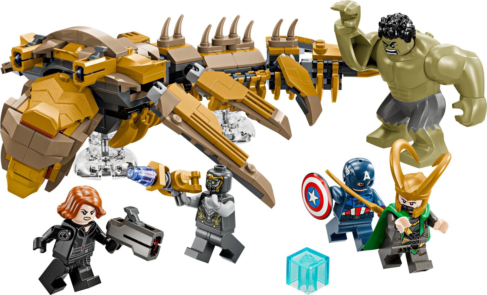 76290 LEGO® Marvel Avengers vs. Leviathan hinta ja tiedot | LEGOT ja rakennuslelut | hobbyhall.fi