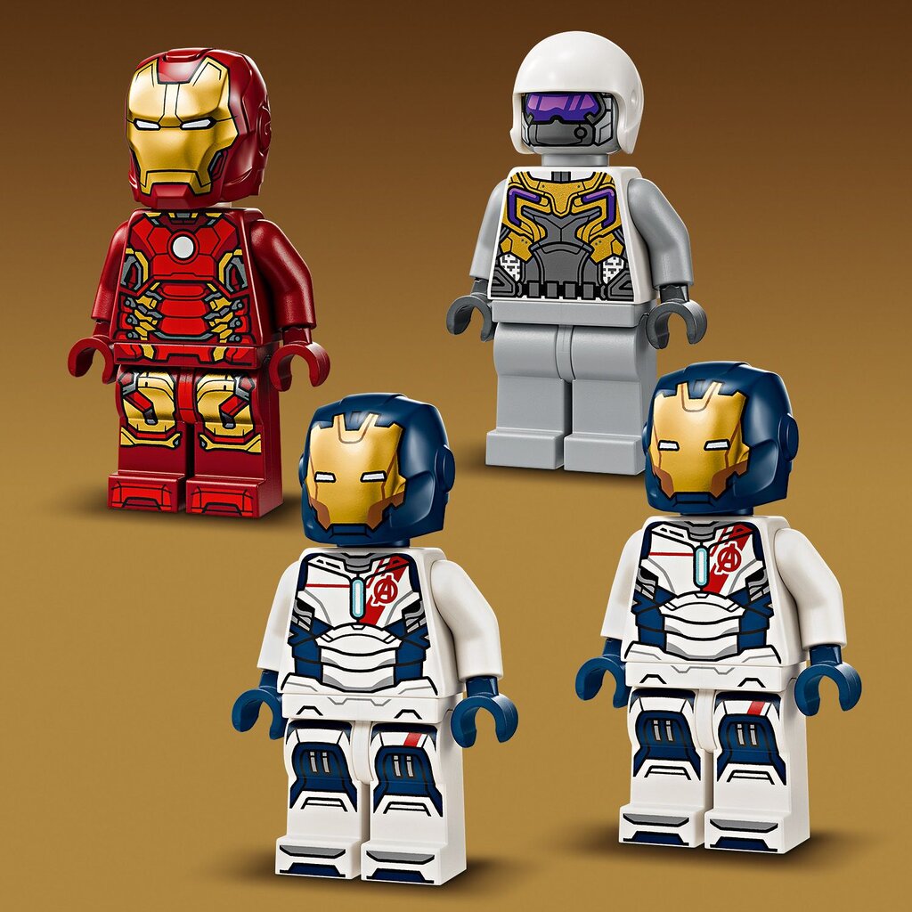 76288 LEGO® Marvel Iron Man ja Iron Legion vs. Hydra Warrior hinta ja tiedot | LEGOT ja rakennuslelut | hobbyhall.fi