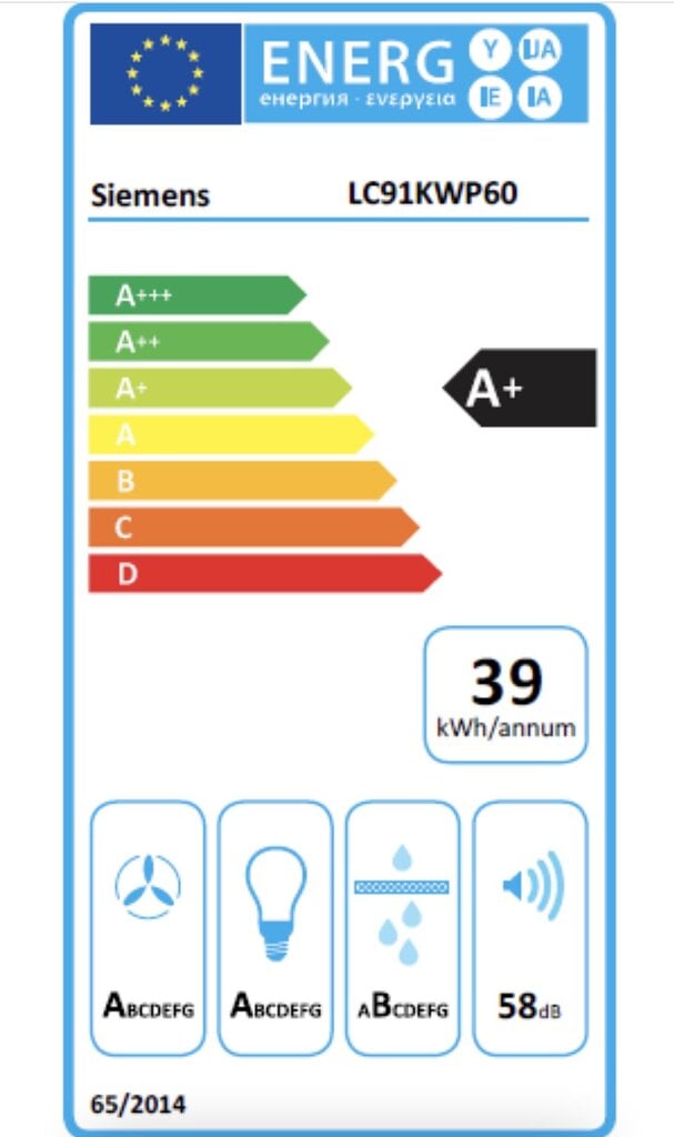 Siemens LC91KWP60 hinta ja tiedot | Liesituulettimet | hobbyhall.fi