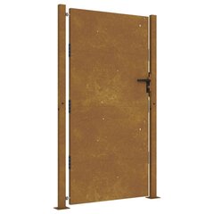 vidaXL Puutarhaportti 105x205 cm corten teräs hinta ja tiedot | Aidat ja tarvikkeet | hobbyhall.fi