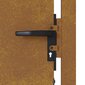 vidaXL Puutarhaportti 105x205 cm corten teräs hinta ja tiedot | Aidat ja tarvikkeet | hobbyhall.fi