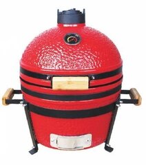 Grilli Kamado Euroliux AU-16M BBQ, 45x48x49 cm, punainen hinta ja tiedot | Grillit | hobbyhall.fi