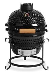 Grilli Kamado Euroliux E-13 BBQ, 35x40,5x55 cm, vihreä hinta ja tiedot | Grillit | hobbyhall.fi