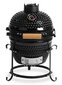 Grilli Kamado Euroliux E-13 BBQ, 35x40,5x55 cm, musta hinta ja tiedot | Grillit | hobbyhall.fi