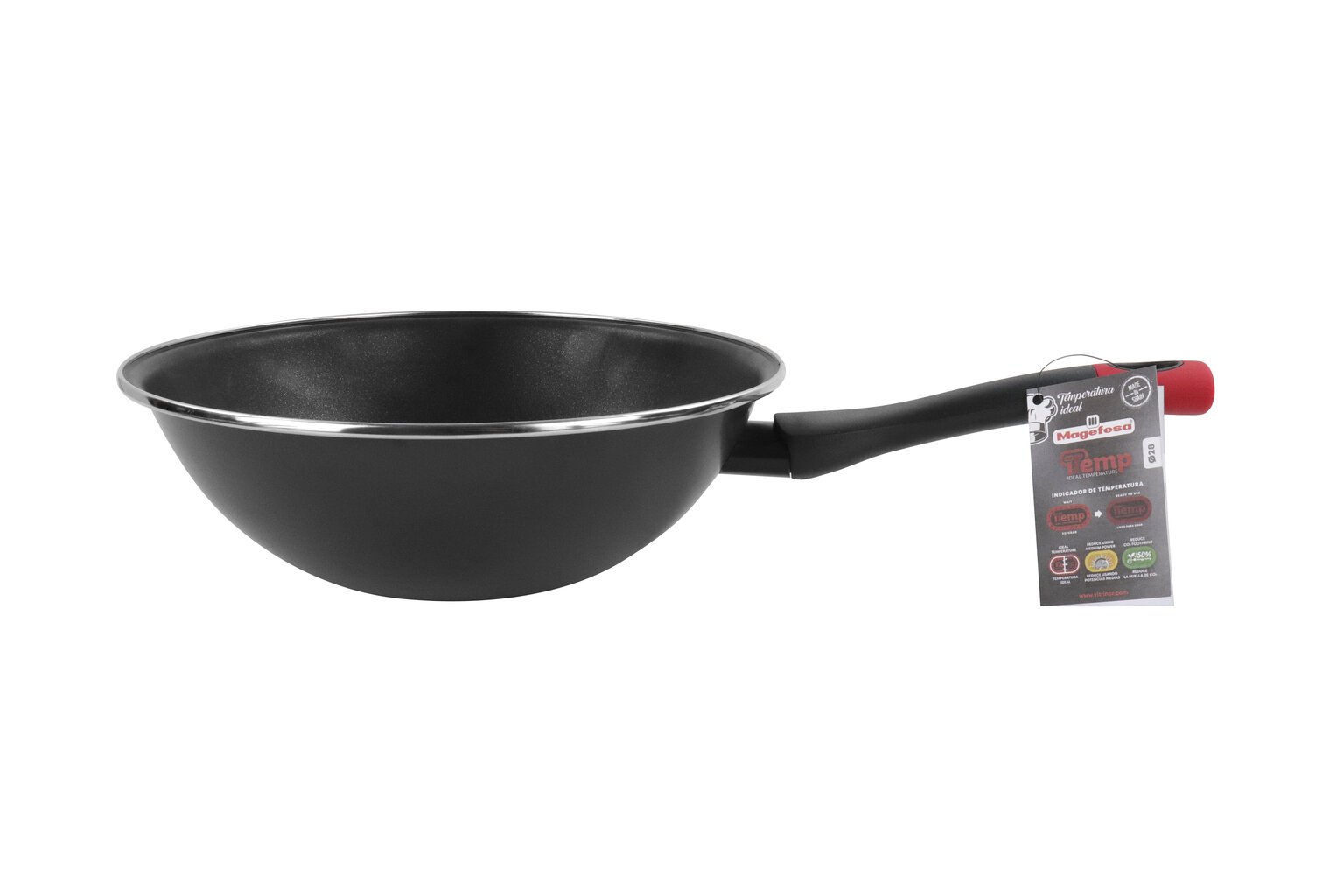 Paistinpannu Wok Kilauea, 28 cm hinta ja tiedot | Paistinpannut | hobbyhall.fi