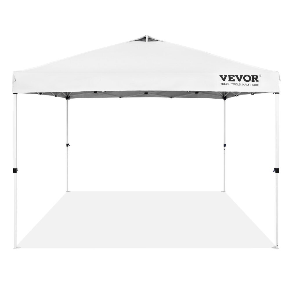 Pop-up taittuva paviljonki Vevor, valkoinen, 304x304cm hinta ja tiedot | Teltat | hobbyhall.fi