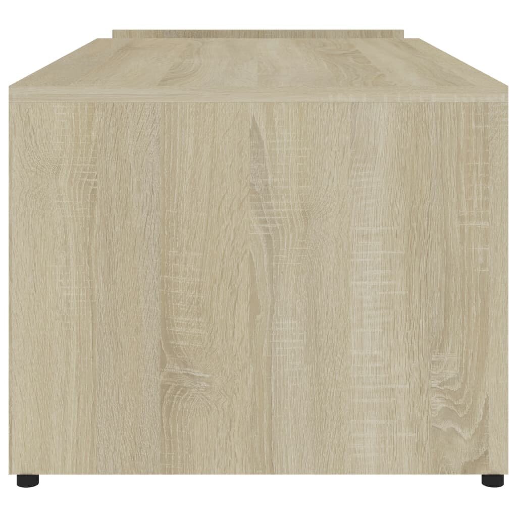 Sohvapöytä MDF, 90x45x35cm, tammennen hinta ja tiedot | Sohvapöydät | hobbyhall.fi