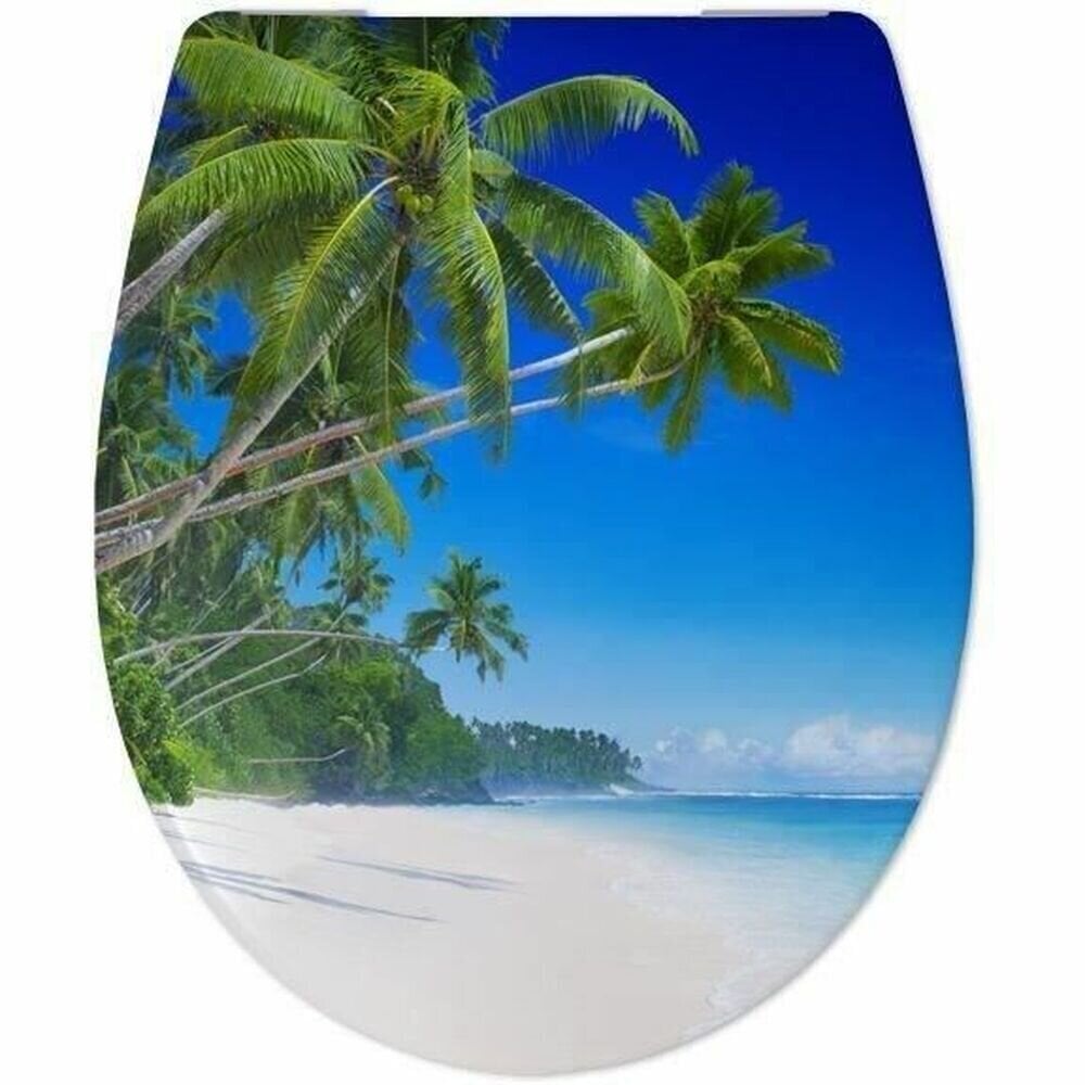 WC-istuin Cedo Tropical Beach, 46x38,3x4,9 cm hinta ja tiedot | Kylpyhuoneen sisustus | hobbyhall.fi