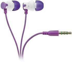 Langalliset in-ear kuulokkeet Vivanco HS 100 PU, violetti (31432). hinta ja tiedot | Vivanco Tietokoneet ja pelaaminen | hobbyhall.fi