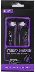 Langalliset in-ear kuulokkeet Vivanco HS 100 PU, violetti (31432). hinta ja tiedot | Vivanco Tietokoneet ja pelaaminen | hobbyhall.fi