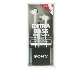 Sony MDR-XB50AP White hinta ja tiedot | Sony Tietokoneet ja pelaaminen | hobbyhall.fi