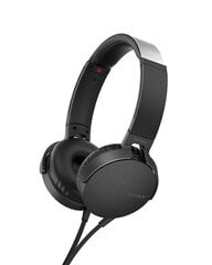 Sony XB550AP on-ear kuulokkeet MDRXB550APB.CE7 hinta ja tiedot | Kuulokkeet | hobbyhall.fi