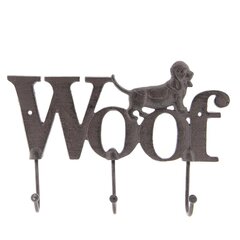 Ripustin "Woof", 18x26 cm hinta ja tiedot | Naulakot | hobbyhall.fi