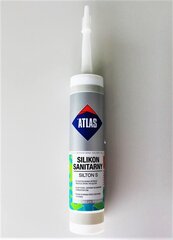 Saniteettisilikoni ATLAS SILTON S 220-N, 280 ml, avokado hinta ja tiedot | Eristeet ja tiivisteet | hobbyhall.fi