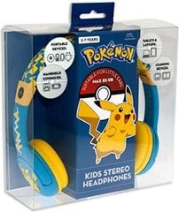 Pokemon Pikachu lasten kuulokkeet hinta ja tiedot | Kuulokkeet | hobbyhall.fi