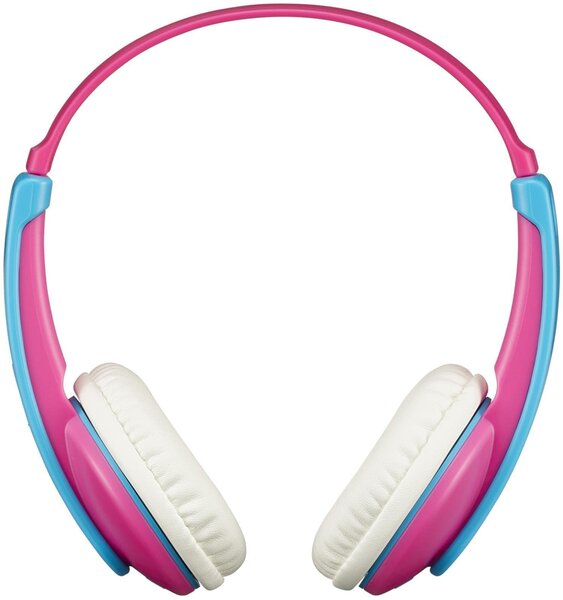 langattomat on-ear kuulokkeet lapsille JVC HA-KD9BT, vaaleanpunainen/sininen