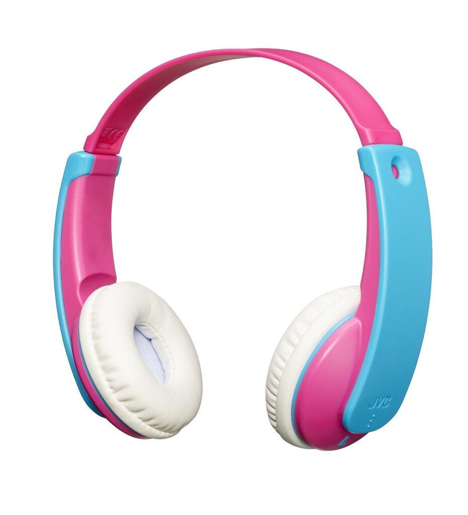 langattomat on-ear kuulokkeet lapsille JVC HA-KD9BT, vaaleanpunainen/sininen hinta ja tiedot | Kuulokkeet | hobbyhall.fi