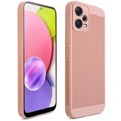 Moozy suojakuori Xiaomi Redmi Note 12 5G kotelo tuuletuskuviolla VentiGuard Case, vaaleanpunainen hinta ja tiedot | Puhelimen kuoret ja kotelot | hobbyhall.fi