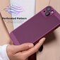 Moozy suojakuori iPhone 13, iPhone 14 kotelo tuuletuskuviolla VentiGuard Case, violetti hinta ja tiedot | Puhelimen kuoret ja kotelot | hobbyhall.fi