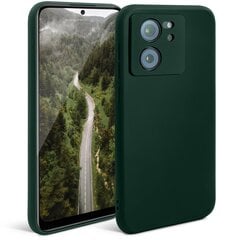 Moozy Minimalist suojakuori Xiaomi 13T, Xiaomi 13T Pro matta silikonikotelo, Tummanvihreä hinta ja tiedot | Puhelimen kuoret ja kotelot | hobbyhall.fi