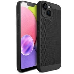 Moozy suojakuori iPhone 15 kotelo tuuletuskuviolla VentiGuard Case, musta hinta ja tiedot | Puhelimen kuoret ja kotelot | hobbyhall.fi