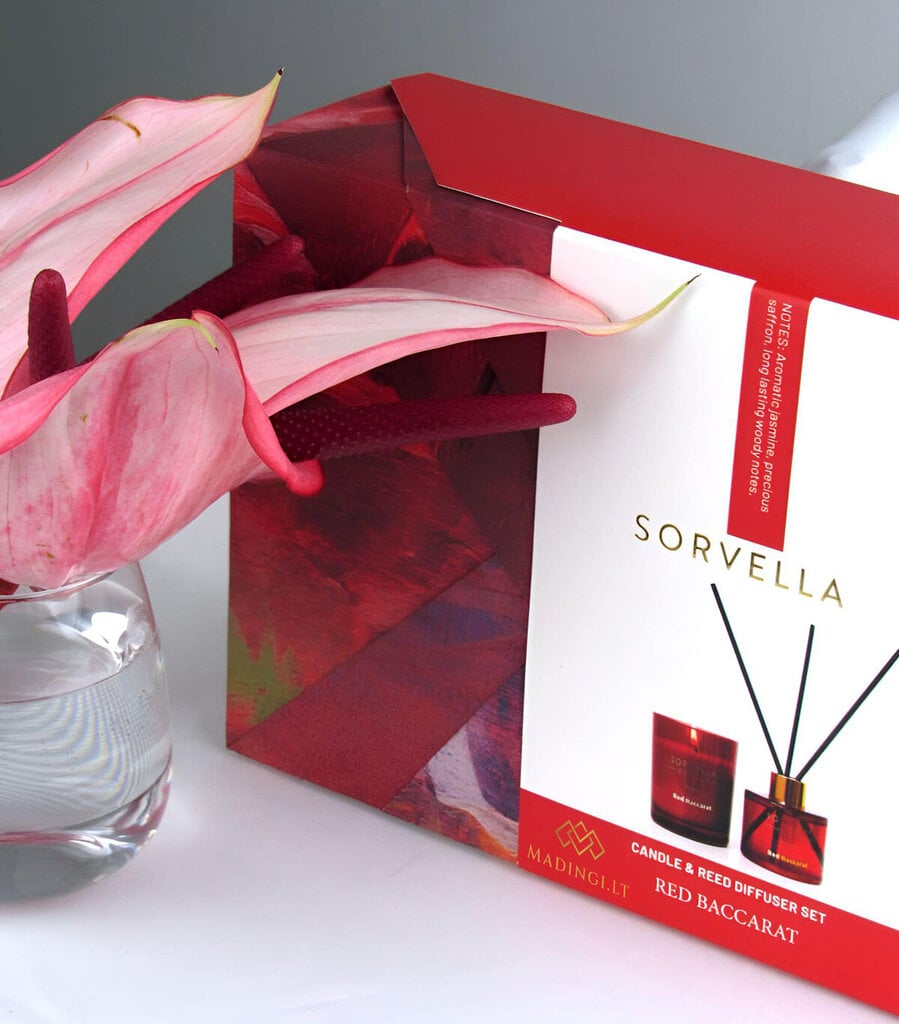 Huonetuoksusetti Premium Sorvella Perfume Red Baccarat, 120 ml hinta ja tiedot | Huonetuoksut | hobbyhall.fi