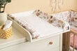 Hoitoalustan päällinen päällinen Sensillo Wolf and friends beige hinta ja tiedot | Vauvan hoitoalustat ja tekstiilit | hobbyhall.fi