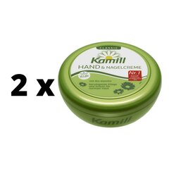 Käsi- ja kynsivoide KAMILL, normaali iho, 150 ml x 2 kpl. paketti hinta ja tiedot | Vartalovoiteet ja -emulsiot | hobbyhall.fi