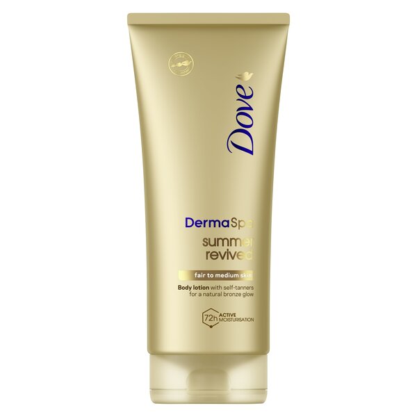 Vartalovoide Dove Derma Spa Sure Fair, 6 x 200 ml