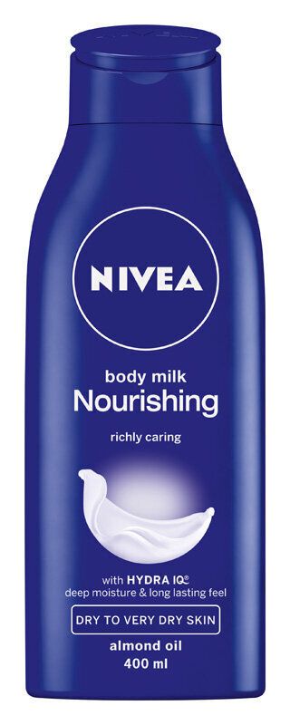 Nivea toitev kehapiim kuiva naha jaoks, 400 ml, 6 pakendikomplekti hinta ja tiedot | Vartalovoiteet ja -emulsiot | hobbyhall.fi