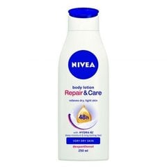 Nivea SOS korjaava vartalovoide kuivalle iholle, 250 ml, 6 kpl setti hinta ja tiedot | Vartalovoiteet ja -emulsiot | hobbyhall.fi