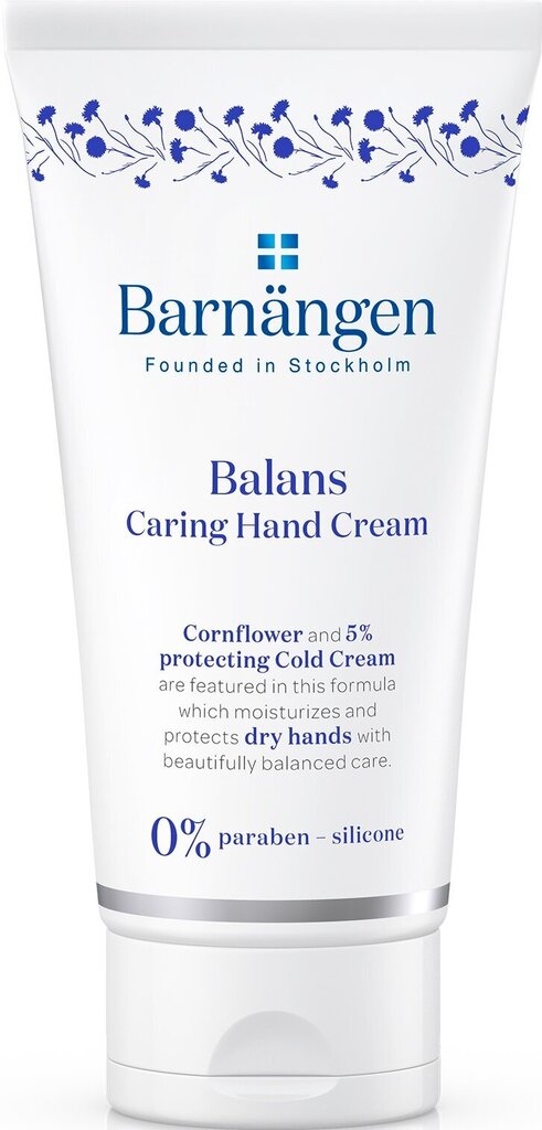 Barnangen Caring käsivoide, 3 kpl. x 75 ml hinta ja tiedot | Vartalovoiteet ja -emulsiot | hobbyhall.fi