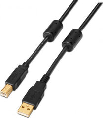 Aisens A101-0009, USB-A/Micro USB-B, 2 m hinta ja tiedot | Kaapelit ja adapterit | hobbyhall.fi