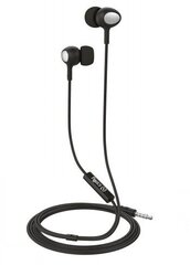 CELLY EARPHONES 3.5MM BLACK hinta ja tiedot | Kuulokkeet | hobbyhall.fi