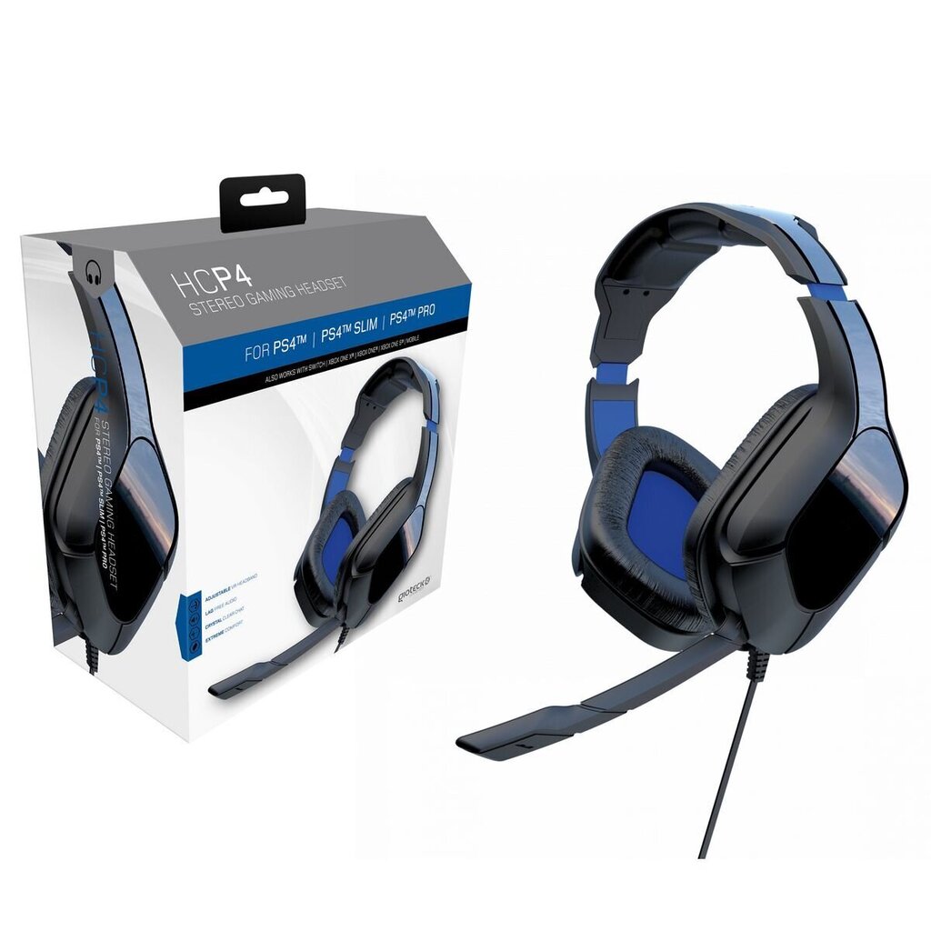 HCP4 Stereo Gaming Headset PS4/PC hinta ja tiedot | Kuulokkeet | hobbyhall.fi