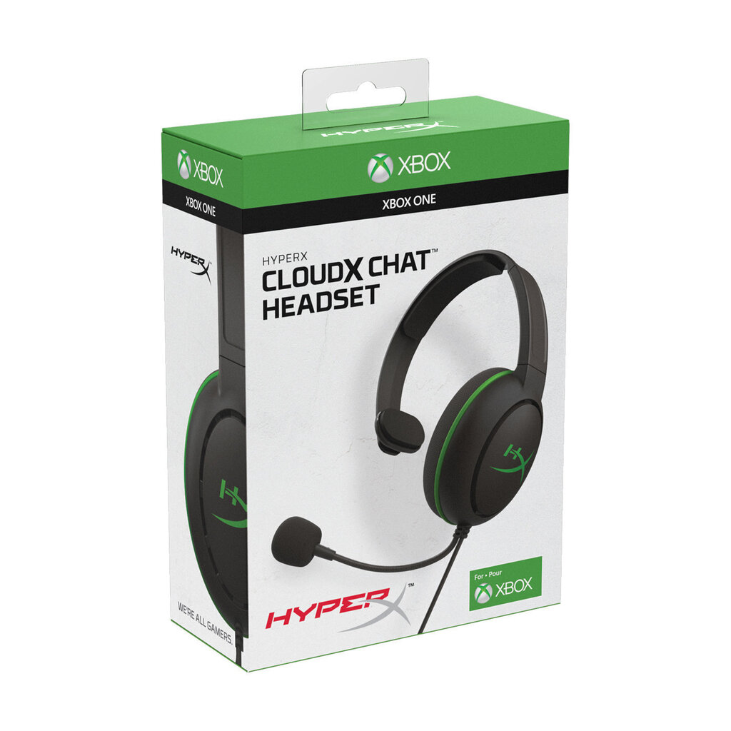 HyperX CloudX Chat Chat HX-HSCCHX-BK/WW hinta ja tiedot | Kuulokkeet | hobbyhall.fi