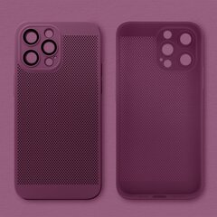 Moozy suojakuori iPhone 15 Pro kotelo tuuletuskuviolla VentiGuard Case, violetti hinta ja tiedot | Puhelimen kuoret ja kotelot | hobbyhall.fi