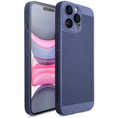 Moozy suojakuori iPhone 15 Pro kotelo tuuletuskuviolla VentiGuard Case, sininen hinta ja tiedot | Puhelimen kuoret ja kotelot | hobbyhall.fi