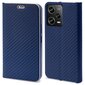 Moozy puhelinkuori Xiaomi Redmi Note 12 Pro 5G, Xiaomi Poco X5 Pro korttikotelo metallireunalla, Tummansininen hiili hinta ja tiedot | Puhelimen kuoret ja kotelot | hobbyhall.fi