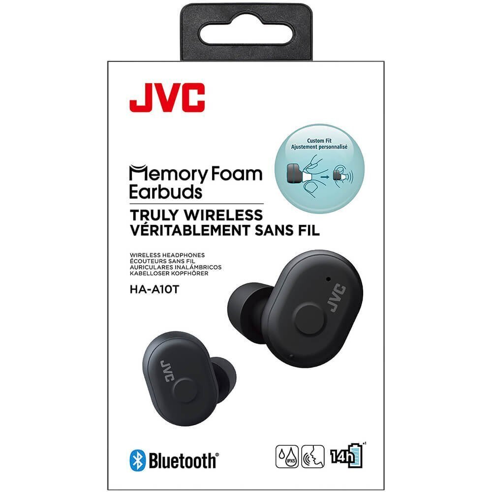 JVC HA-A10T langattomat in-ear kuulokkeet, musta hinta ja tiedot | Kuulokkeet | hobbyhall.fi