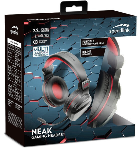 Speedlink Neak (SL-860009-BK) hinta ja tiedot | Kuulokkeet | hobbyhall.fi