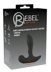 Rebel Vibrating Prostate Plug Kauko-ohjattava eturauhastulppa, jossa on 2 toimintoa hinta ja tiedot | Anaalilelut | hobbyhall.fi