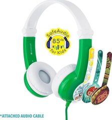 BuddyPhones 3+ Connect 85 Green hinta ja tiedot | BuddyPhones Tietokoneet ja pelaaminen | hobbyhall.fi