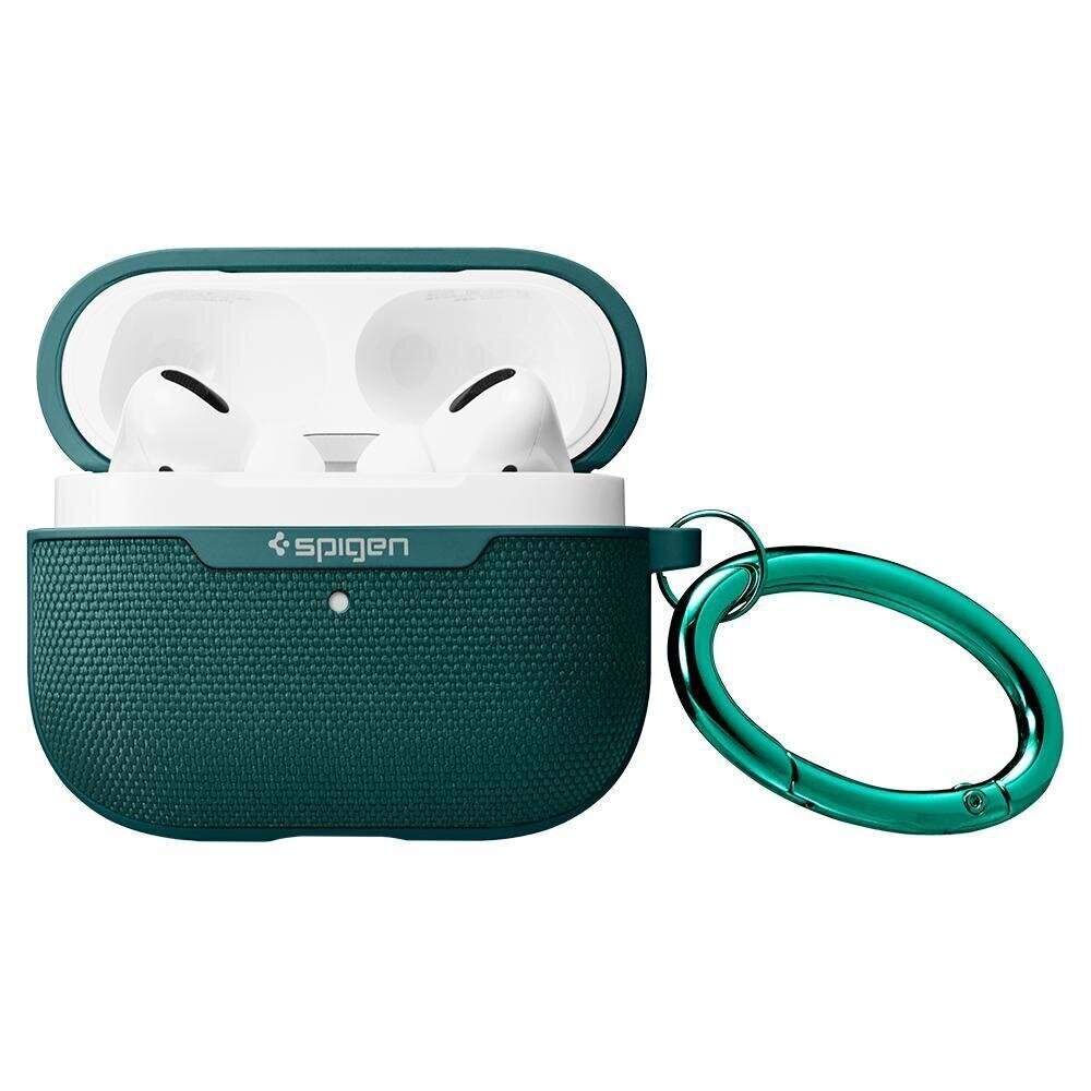 Spigen Urban Fit AirPods Green hinta ja tiedot | Kuulokkeiden tarvikkeet | hobbyhall.fi