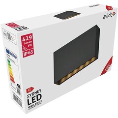 Avide LED ulkoseinävalaisin Sydney 6W IP65 hinta ja tiedot | Puutarha- ja ulkovalot | hobbyhall.fi