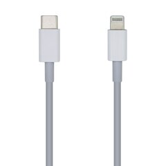 Aisens, USB-C/Lightning, 1 m hinta ja tiedot | Kaapelit ja adapterit | hobbyhall.fi