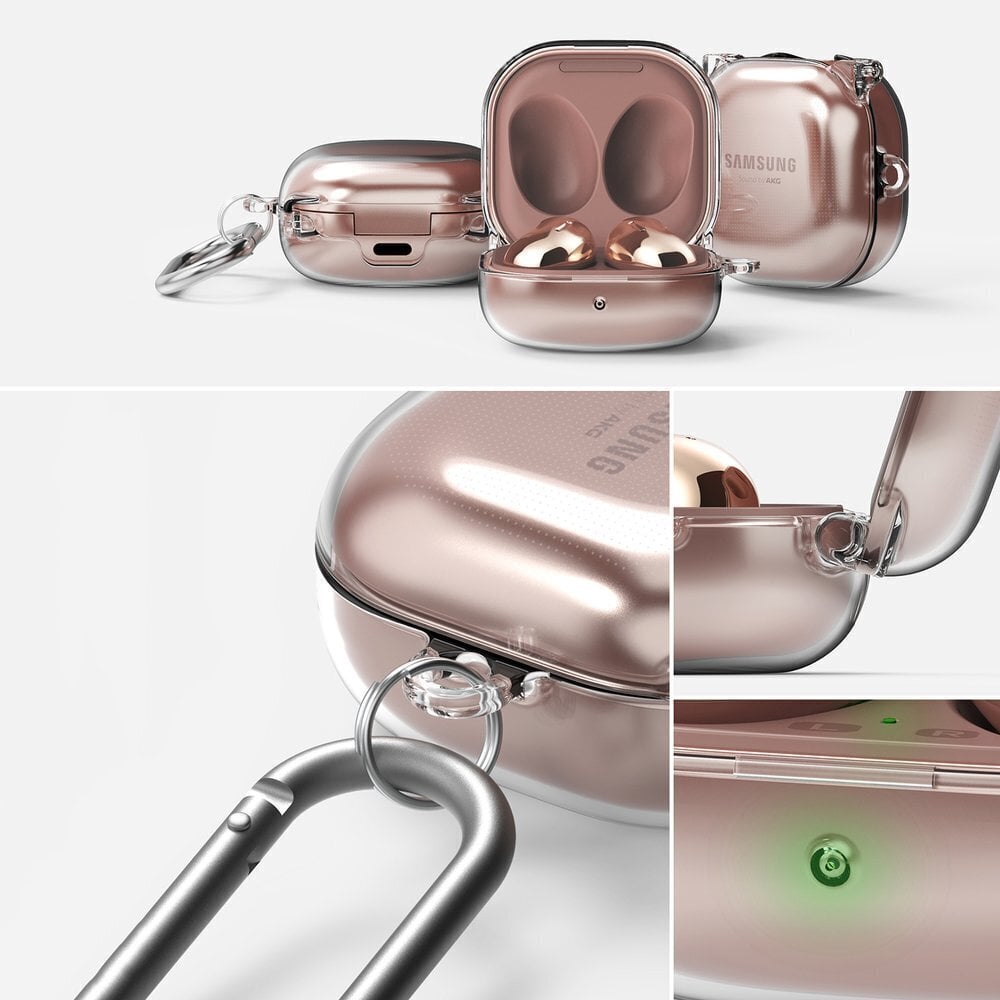 Suojakotelo Ringke Hinge - Samsung Galaxy Buds Live hinta ja tiedot | Kuulokkeet | hobbyhall.fi