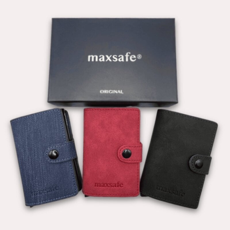 MaxSafe mini lompakko, musta hinta ja tiedot | Miesten lompakot | hobbyhall.fi