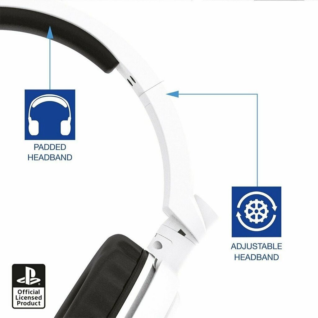 4Gamers PRO4-50s Stereo Gaming Headset Wired - White (PS4) hinta ja tiedot | Kuulokkeet | hobbyhall.fi