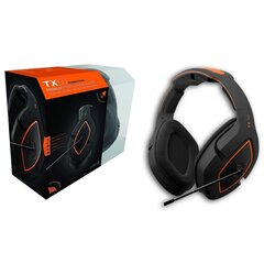 Langalliset pelikuulokkeet Gioteck TX50 Premium - musta / oranssi (PlayStation 4, Xbox One) hinta ja tiedot | Kuulokkeet | hobbyhall.fi